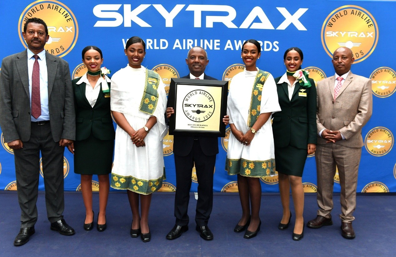 衣索比亞航空連續八年榮獲SKYTRAX非洲最佳航空公司